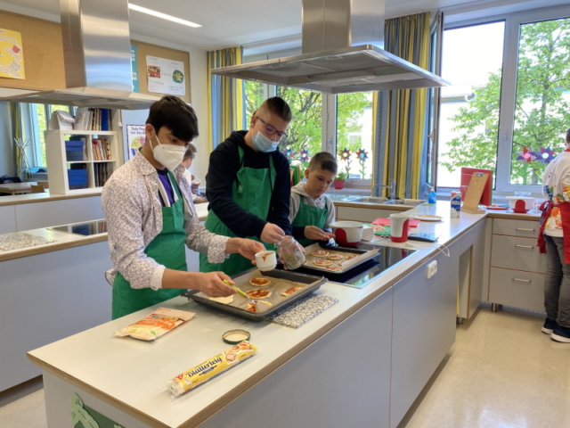 Pizzabäcker in Action
